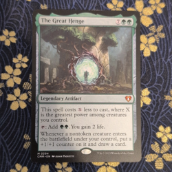 Wizards of the Coast MTG The Great Henge Commander Masters Regular Mythic 294 EN - Image 1