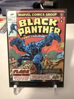 MTG King T'Challa / Marvel Comics Black Panther (0399) Marvel Super Heroes Foil - Image 2