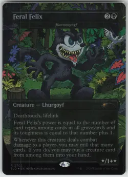 Feral Felix - Barrowgoy Foil Secret Lair Drop Series 2702 NM R - Image 1