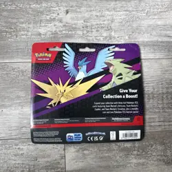 POKEMON TCG: BLISTER (2) Booster Packs~3 FOILS-Articuno-Zapdos-Tyranitar *NEW* - Image 2