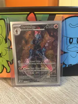 Pokemon TCG Ceruledge 197/191 SV08 Surging Sparks Illustration Rare Holo NM!!! - Image 1