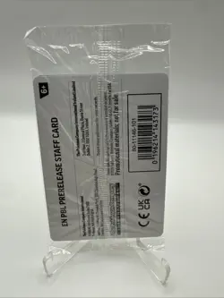 Sealed STAFF Mega Evolution Pitch Black Promo Prerelease Pack 4 Pokemon TCG - Image 2