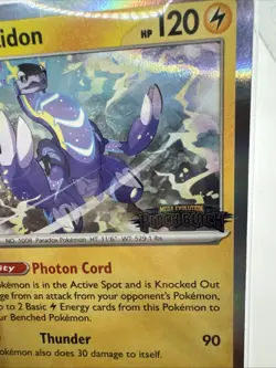 Sealed STAFF Mega Evolution Pitch Black Promo Prerelease Pack 4 Pokemon TCG - Image 5