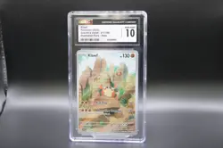 Pokemon Klawf 217/198 Scarlet & Violet Illustration Rare Holo CGC 10 - Image 1
