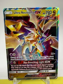 Pokemon TCG Ultra Necrozma GX SM126 Black Star Promo Holo NM P7 - Image 2