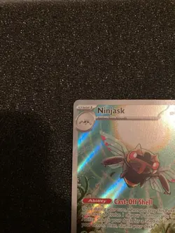 Pokemon TCG Ninjask 137/132 ME01 Mega Evolution Holo Illustration Rare NM - Image 2