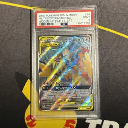 Pokemon PSA 9 Moltres & Zapdos & Articuno GX 66/68 Hidden Fates Full Art Mint - Image 1