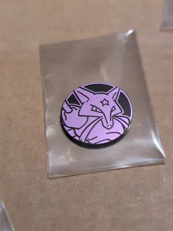 Pokemon Purple Kadabra Mini Coin From 151 Chinese - Image 1