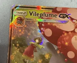 Pokemon TCG Cosmic Eclipse Vileplume GX 4/236 Holo PSA 9 (2019) - Image 3