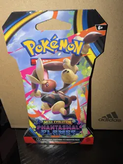 Pokemon Mega Phantasmal Flames Booster Pack - Image 2