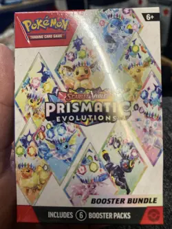 Pokemon Prismatic Evolutions Booster Bundle Factory Sealed - Image 1