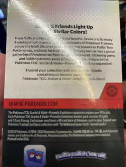 Pokemon Prismatic Evolutions Booster Bundle Factory Sealed - Image 2