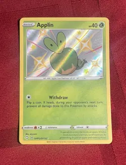 Applin SV012/SV122 Shining Fates: Shiny Vault Holo - Image 4