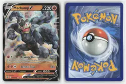 Machamp V 072/189 Holo V Rare Astral Radiance Pokemon Near Mint - Image 3