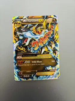 Pokemon TCG Mega Charizard EX Flashfire Secret 108/106 Ultra Rare - Image 1
