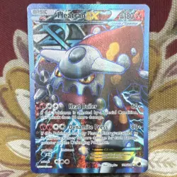 The Pokemon Company Heatran EX 109/116 Plasma Freeze Ultra Rare Full Art Holo - Image 1
