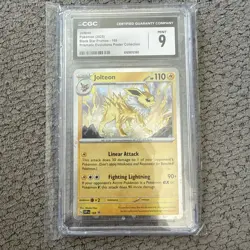 Pokemon TCG Jolteon Promo 169 CGC Mint 9 - Image 1
