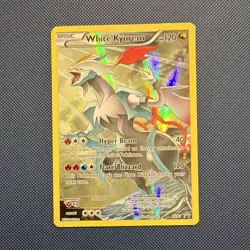 Pokemon TCG White Kyurem XY81 Full Art Promo Holo Dragon 120 HP - Image 1