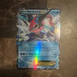 Pokemon TCG Ash-Greninja EX XY133 Black Star Promo Holo Rare 170 HP Ultra Rare - Image 1