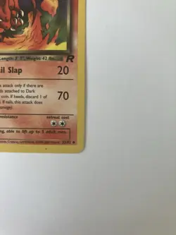 Dark Charmeleon 32/82 Team Rocket Uncommon Unlimited Regular English 2000 WOTC - Image 3