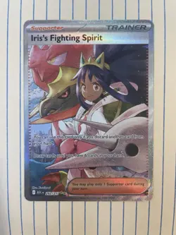 Pokemon Ascended Heroes Iris’s Fighting Spirit 292/217 SIR FULL ART MINT!! - Image 1