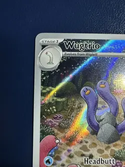 Wugtrio 224/091 Holo - Pokemon Paldean Fates NM - Image 2