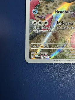 Wugtrio 224/091 Holo - Pokemon Paldean Fates NM - Image 5