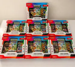 🔥 7x Pokemon TCG First Partner Series 2 Lot Brand New Sealed - Image 1