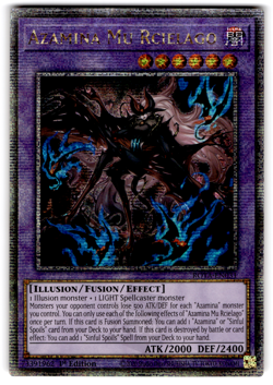 YUGIOH AZAMINA MU RCIELAGO QUARTER CENTURY RARE 1ST NM ROTA-EN031 - Image 1