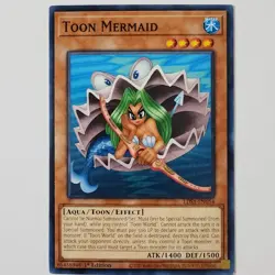 Toon Mermaid - LDS1-EN054 - NM - Common - 1st ed - Yugioh - Image 1