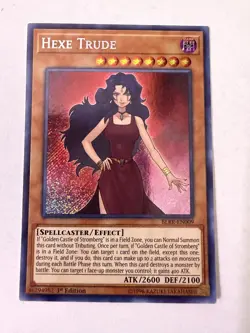 Yugioh - Hexe Trude - Secret - 1st - BLRR-EN009 - NM - Image 1
