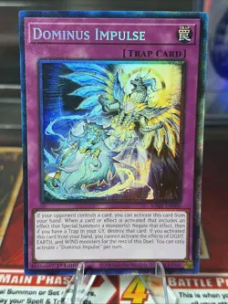 Konami Yu-Gi-Oh! TCG Dominus Impulse RA05-EN080 Collectors Rare Foil 1st Edition - Image 1
