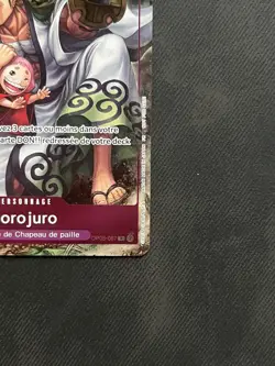 One Piece Zoro-Juurou OP05-067 RARE FRENCH PROMO 1st Anniversary Zorojuro - Image 3