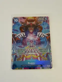 Buggy (Alternate Art) OP09-051 One Piece Emperors in the New World NM- - Image 1