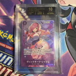 Vinsmoke Reiju OP06-068 C Alt Art BGS 10 BLACK LABEL One Piece TCG - Image 1