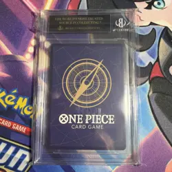 Vinsmoke Reiju OP06-068 C Alt Art BGS 10 BLACK LABEL One Piece TCG - Image 2