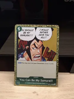 one piece Romance Dawn #OP01-055 You Can Be My Samurai!! - Image 1