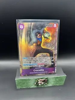 Bandai One Piece CCG Crocodile OP04-060 Alt Art Special Holo Character 9000 - Image 1