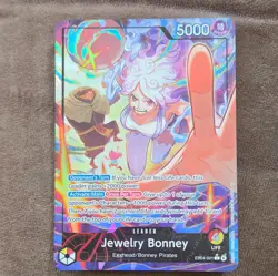 One Piece TCG OP15 -EB04 Jewelry Bonney Leader Alt Art EB04-001 NM - Image 1