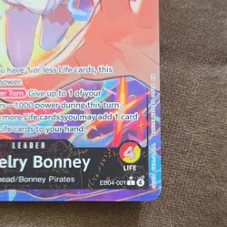One Piece TCG OP15 -EB04 Jewelry Bonney Leader Alt Art EB04-001 NM - Image 2