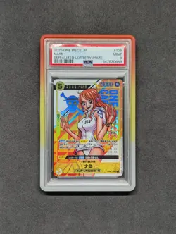 2025 ONE PIECE JP - NAMI SERIALIZED LOTTERY PRIZE PSA 9 - Image 1