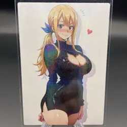 Lucy Heartfilia Holographic Anime Collectible Trading Card - Image 1