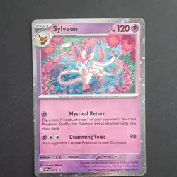 Sylveon 172 Sv: Scarlet & Violet Promo Cards Cosmos Holo Stage 1 120 HP English - Image 1