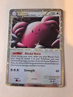 Blissey (Prime) 106/123 Heartgold & Soulsilver Holo - Pokemon Card LP - Image 1