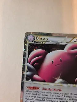 Blissey (Prime) 106/123 Heartgold & Soulsilver Holo - Pokemon Card LP - Image 3