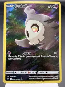 Duskull GG28/GG70 - Holo Rare - Crown Zenith Pokemon Card MINT - Image 1