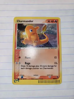 Charmander EX Dragon Pokemon Card 98/97 Secret Rare Holo e-Reader - Image 1