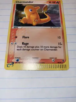 Charmander EX Dragon Pokemon Card 98/97 Secret Rare Holo e-Reader - Image 2