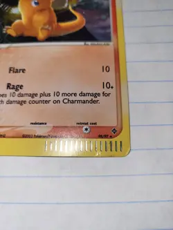 Charmander EX Dragon Pokemon Card 98/97 Secret Rare Holo e-Reader - Image 3