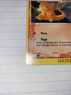 Charmander EX Dragon Pokemon Card 98/97 Secret Rare Holo e-Reader - Image 4